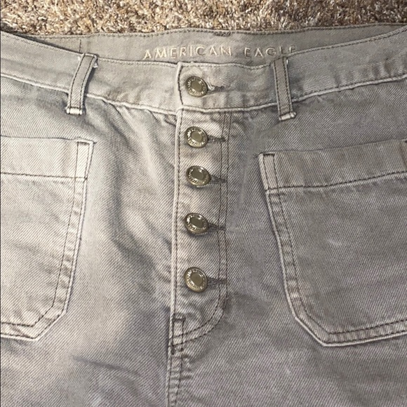American Eagle wide leg jeans. Only worn once - Picture 6 of 7